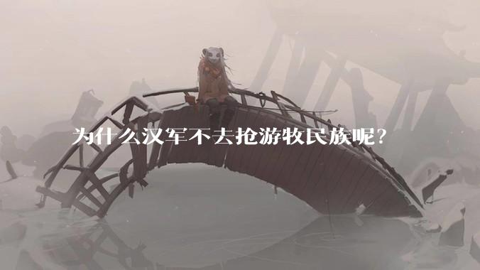 为什么汉军不去抢游牧民族呢？